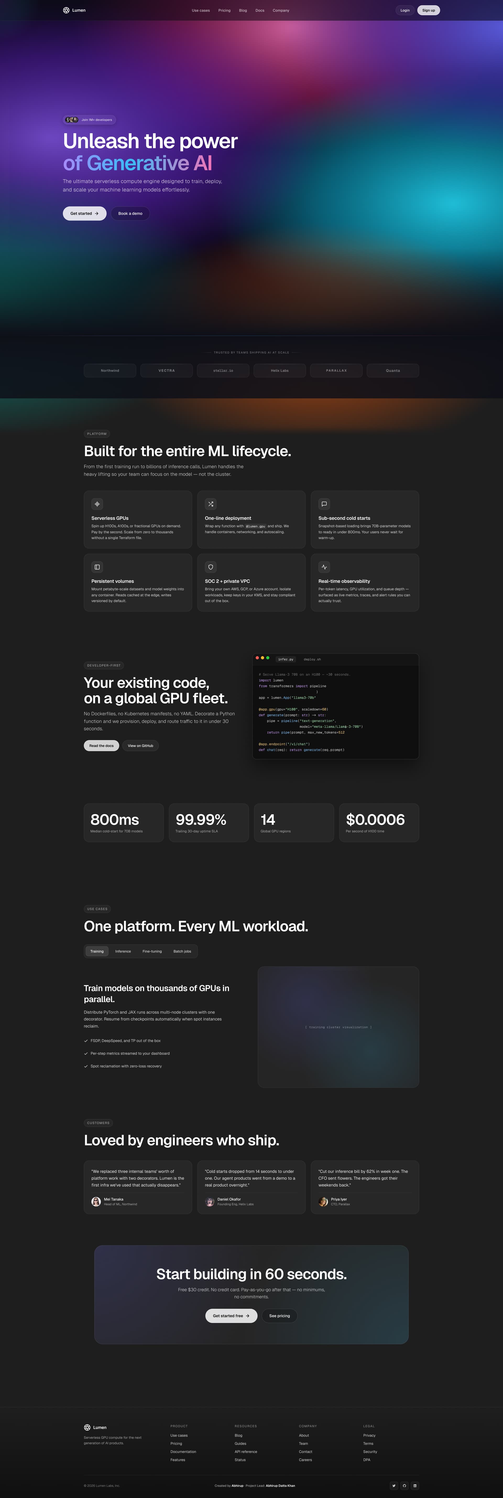 Lumen project preview